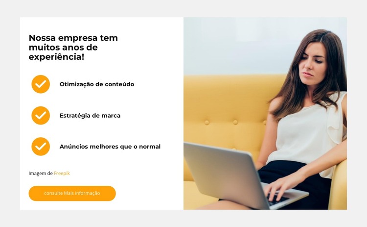 Desenvolvimento de Suporte Ilimitado Modelo HTML