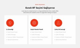 Dijital Proje Planlama Için Çok Amaçlı HTML5 Şablonu