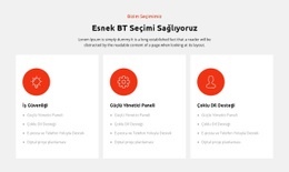 Dijital Proje Planlama - Duyarlı Web Sitesi Şablonları