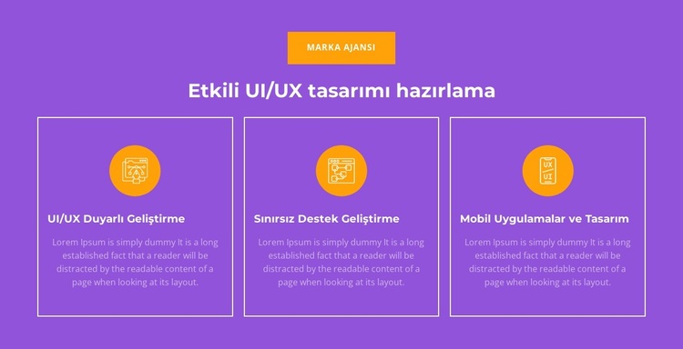 UI/UX Duyarlı Geliştirme WordPress Teması