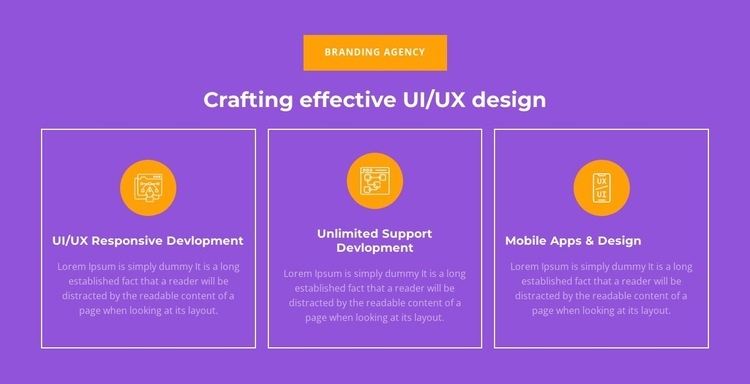 UI/UX Responsive Development Webflow Template Alternative