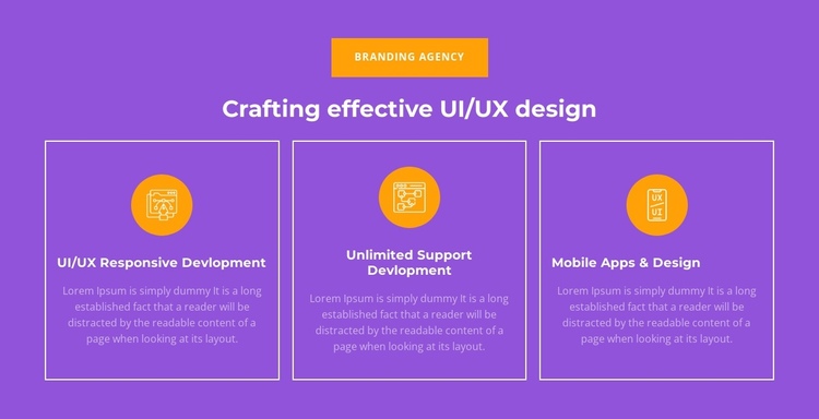 UI/UX Responsive Development Website Builder Software