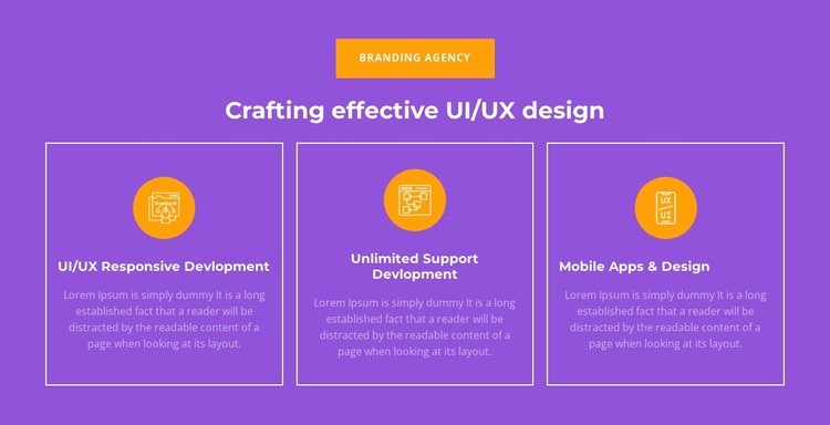 UI/UX Responsive Development Website Design