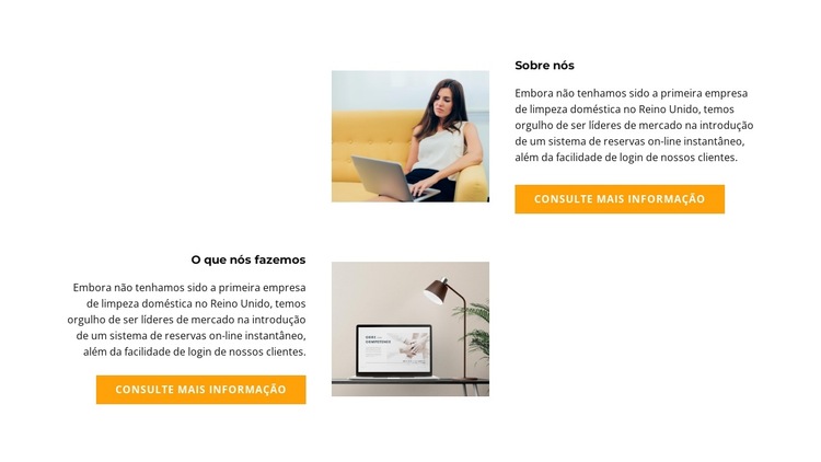 Aplicativos e design para dispositivos móveis Modelo de site