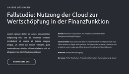 Texte Und Schaltfläche Auf Dunklem Hintergrund – Schönes WordPress-Theme