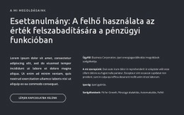 Szövegek És Gomb A Sötét Háttér Előtt #Website-Design-Hu-Seo-One-Item-Suffix