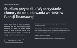 Teksty I Przycisk Na Ciemnym Tle - Piękny Motyw WordPress
