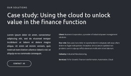 Awesome Web Page Design For Texts And Button On Dark Background
