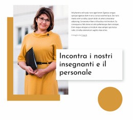 Il Mockup Del Sito Web Più Creativo Per Incontra Gli Insegnanti