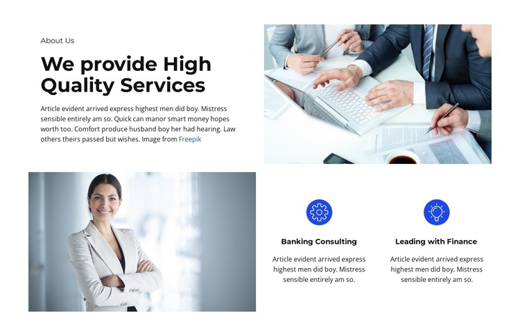 Business School Collection CSS Template