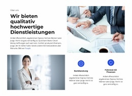 Sammlung Der Handelsschule - HTML-Vorlage