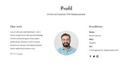 Premium-Website-Builder Für Jobprofil Für Webentwickler