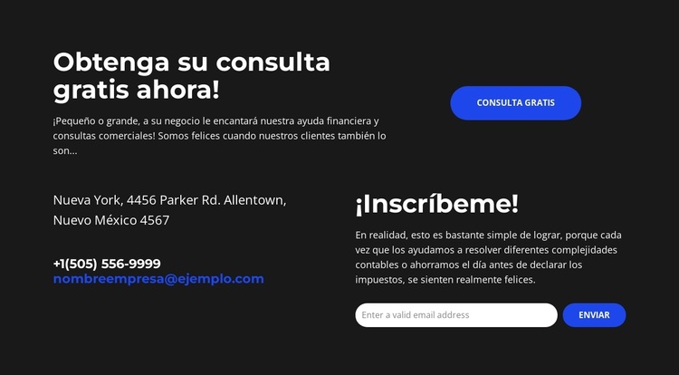 Liderando con Finanzas Tema de WordPress