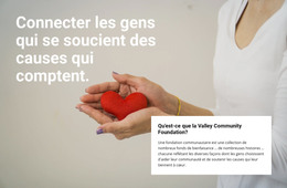 La Charité Est Honnête : Modèle De Site Web Simple