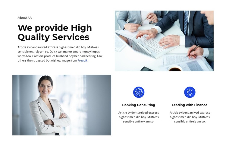 Business School Collection HTML5 Template