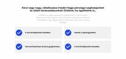 Díjnyertes - Egyszerű HTML-Sablon