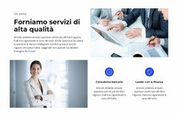 Collezione Business School - Modello HTML