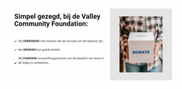 Liefdadigheidsorganisatie - Joomla-Websitesjabloon