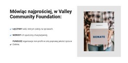 Organizacja Charytatywna - Nowoczesny Projekt Strony
