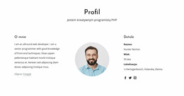 Profil Pracy Programisty Internetowego - Szablon Witryny Joomla