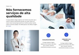 Coleção Escola De Negócios - Site Gratuito De Uma Página