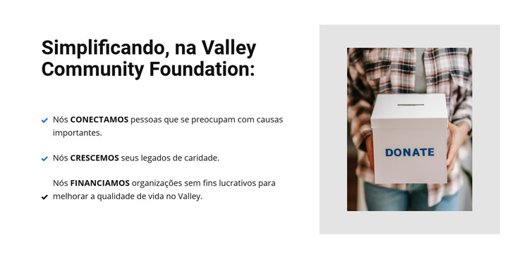 Organização de caridade Tema WordPress