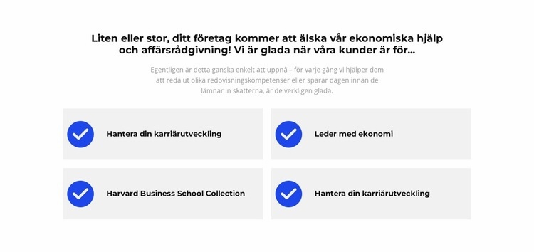 Prisvinnare HTML-mall