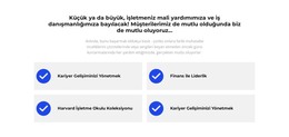 Ödüllü - Basit HTML Şablonu