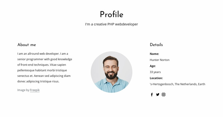 Web developer job profile WordPress Website Builder