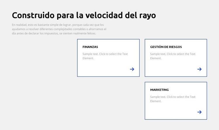 Gestión de riesgos Maqueta de sitio web