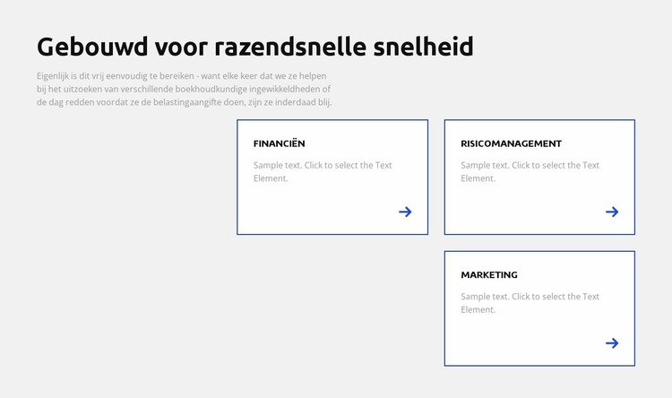 Risicomanagement Joomla-sjabloon