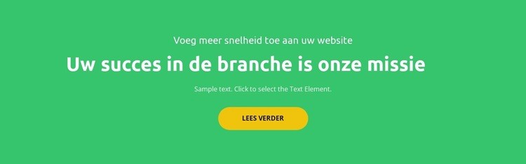 Financiële hulp Website Builder-sjablonen