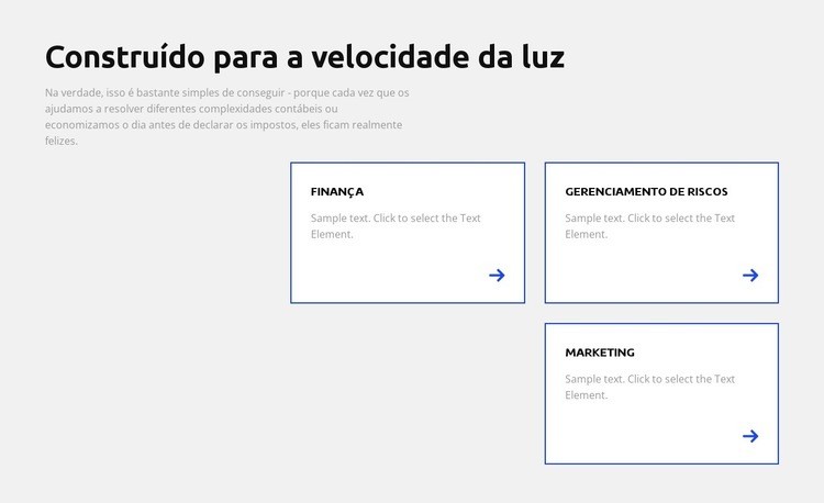 Gerenciamento de riscos Design do site