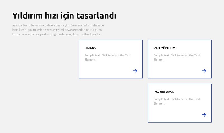 Risk yönetimi CSS Şablonu