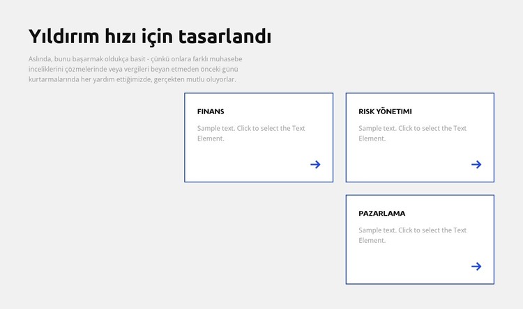 Risk yönetimi HTML Şablonu