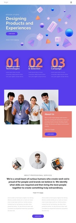 Designing For Experience Web Page Design