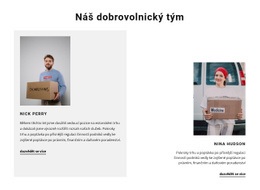 Tým Dobrovolníků – Kreativní Víceúčelová Šablona