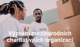 Význam Mezinárodních Charitativních Organizací – Profesionálně Navrženo