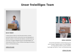 Mehrzweck-WordPress-Theme Für Freiwilligenteam