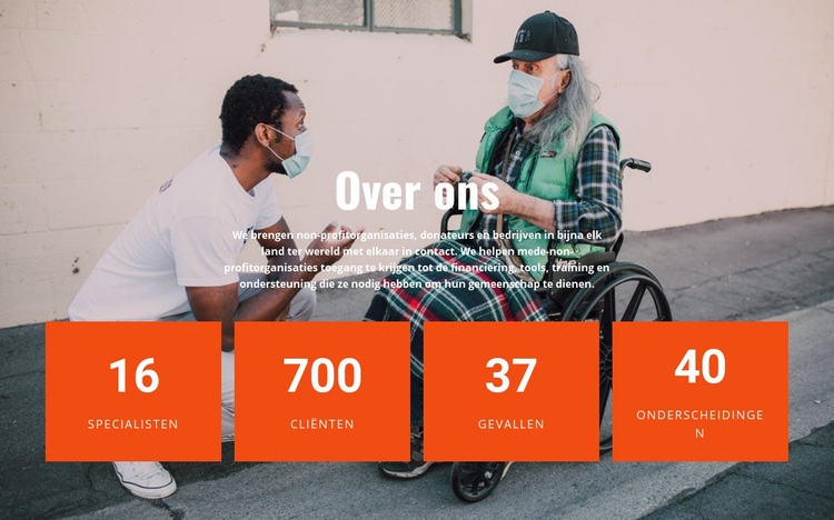 De overwinningen van ons hospice Website ontwerp