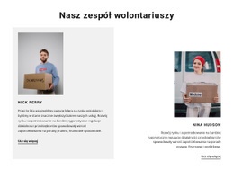 Zespół Wolontariuszy - Profesjonalna Makieta Strony Internetowej