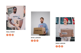 Warianty Motywu Bootstrap Dla Nasz Zespół Wolontariuszy