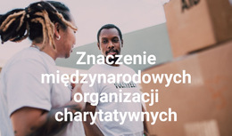 Znaczenie Międzynarodowych Organizacji Charytatywnych - Darmowe Szablony Motywów HTML5