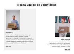 Equipe Voluntária – Design Responsivo