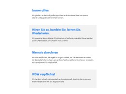 Website-Seite Für Wohltätigkeitsdienste