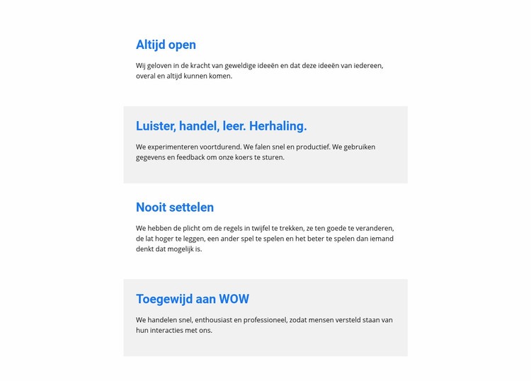 Liefdadigheidsdiensten Website ontwerp