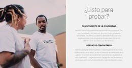 Nuestros Voluntarios Ayudarán - Diseño Creativo De Sitios Multipropósito