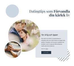 Gratis HTML5 För Tips För Dejting Och Relationer