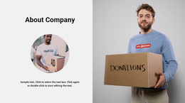 Charity History - Free Website Template