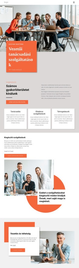 Segítünk Növekedni És Fejlődni - Egyszerű Webhelysablon